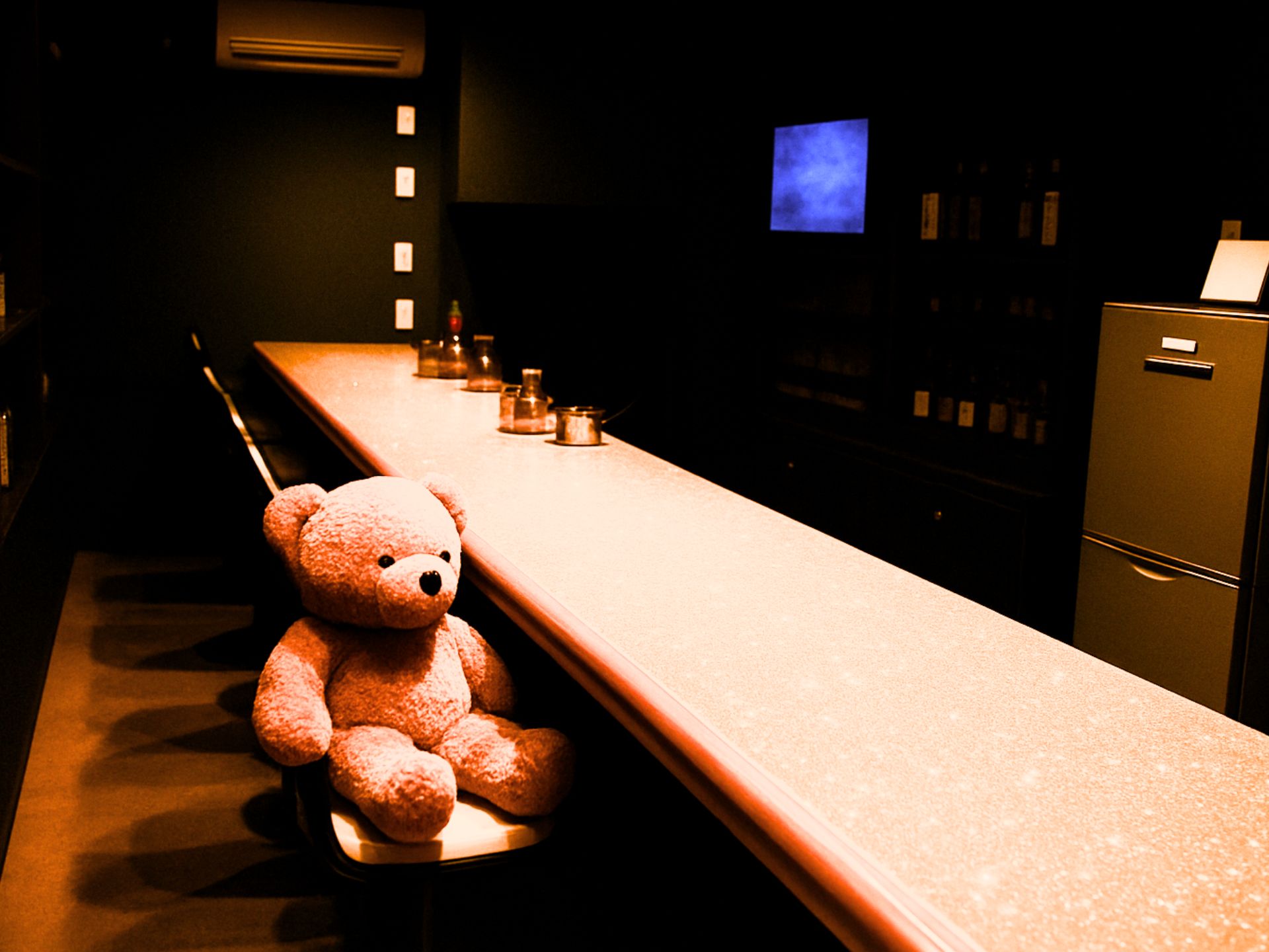 MusicBar 樹の落ち着いた店内